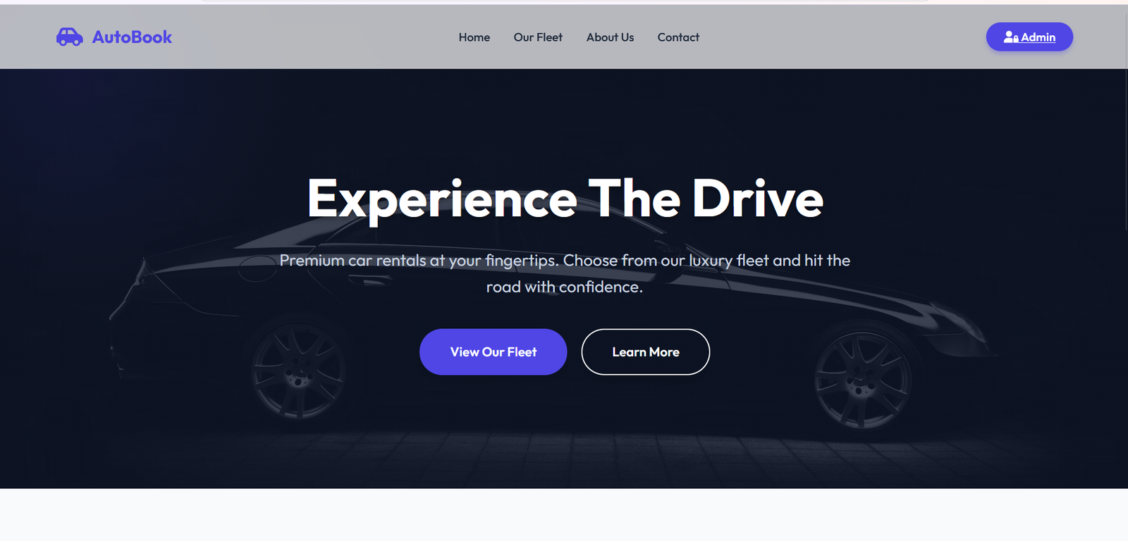Free Source Online Vehicle Booking System
